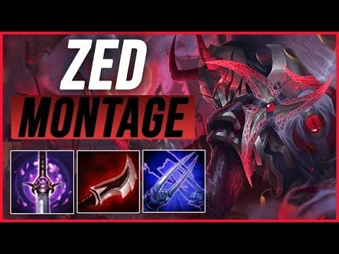 ZED MONTAGE - Best Zed Plays 2019 (League of Legends)