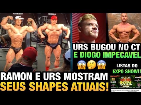 RAMON E URS MOSTRAM SHAPES ATUAIS - URS IMPRESSIONADO COM CT - DIOGO ENCAIXADO - LISTAS SUPER SHOW