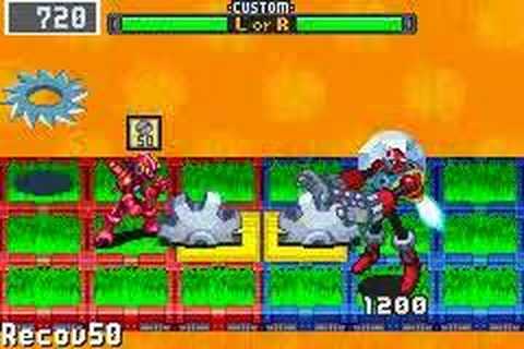 Megaman Battle Network 3 - HeatSpread Combo Demo