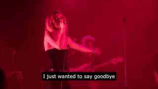 The song Vanessa Paradis wrote after Johnny Depp left her for Amber Heard (English subtitles)