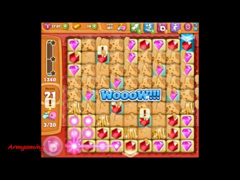 Diamond Digger Saga Level 101