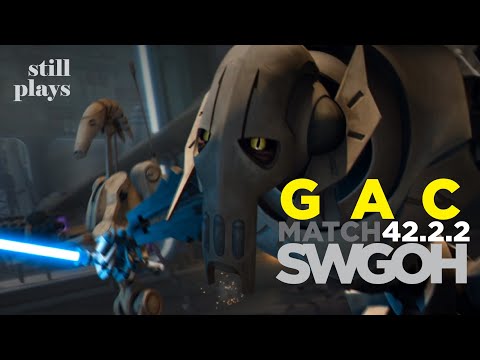 GAC 42.2.2 | K3 | 4 v 6 GL Roster Match - Opponent Full Offense - Close One  - Banner Match | SWGOH