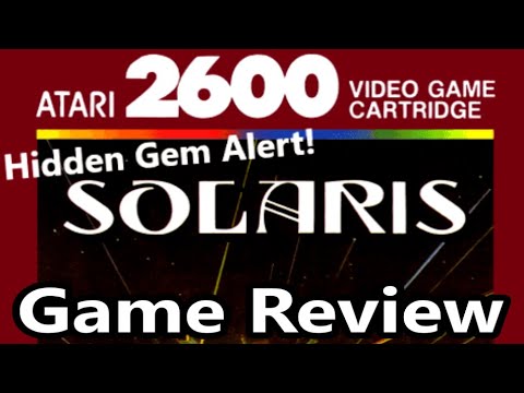 Solaris Atari 2600 Review The No Swear Gamer Ep 753