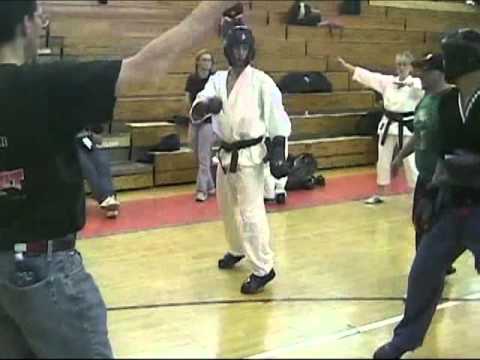 Michael Medal vs UNK 2005 Ultimate Karate Challenge