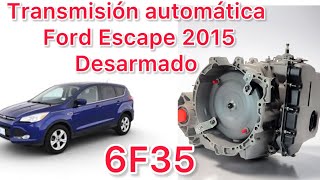 Como desarmar una transmisión 6F35 de Ford Escape 2015