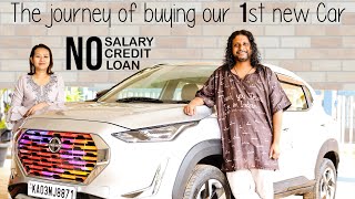 Nissan Magnite - Journey of buying our 1st new car - Zanbeni & Benny Prasad video