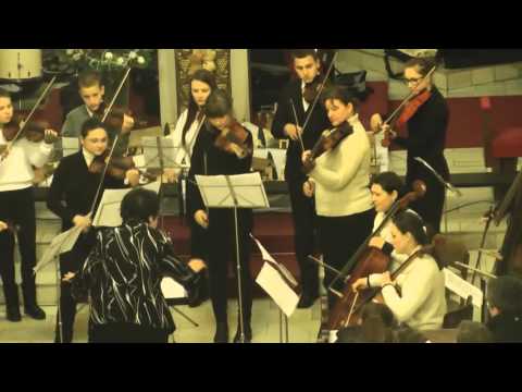Novoroční koncert 10.1. 2016 - Studentský komorní orchestr