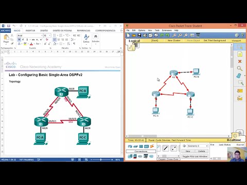 5.1.1.9 Lab - Configuring Basic Single-Area OSPFv2