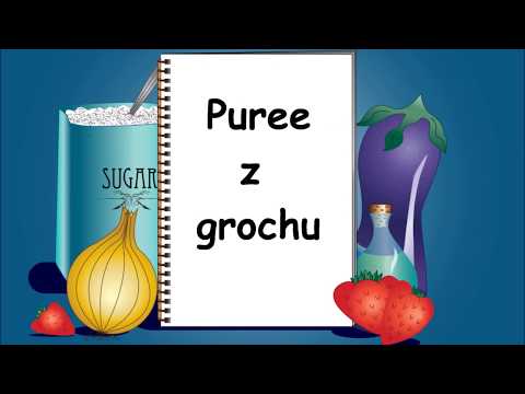 Puree z grochu - przepis babci
