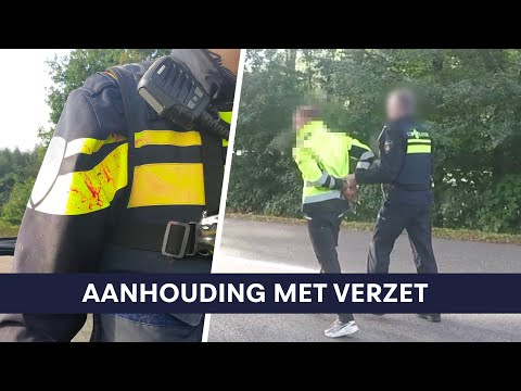 Politie | Aanhouding met verzet | Assistentie collega | Drugsdealer | Mishandeling van een ambtenaar