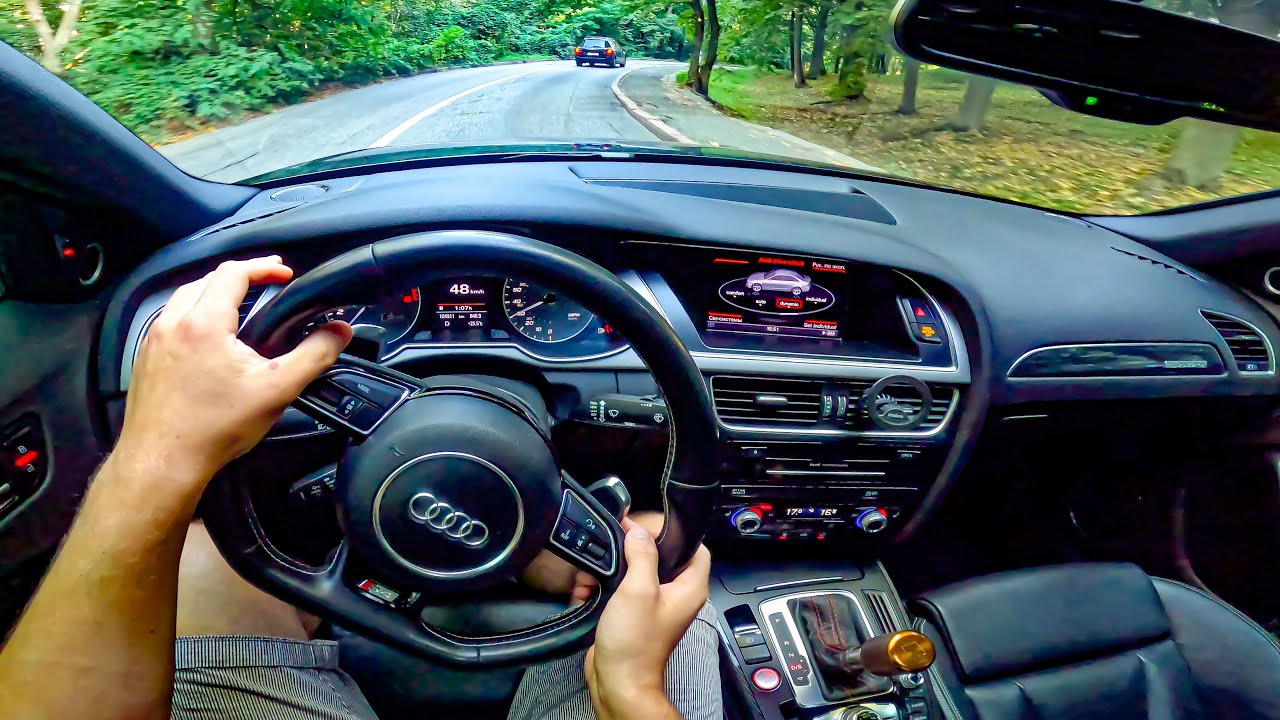 2014 Audi S4 b8 (Stage 2 450hp) - POV TEST DRIVE