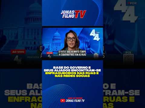 Governo está enfraquecido nas ruas e nas redes socias #noticias #política #governo