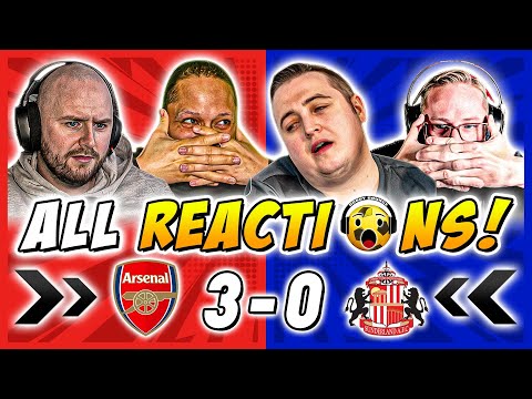 Arsenal and Rivals & Haters Fan Reactions to Arsenal 3-0 Sunderland | Premier League Fan Reactions