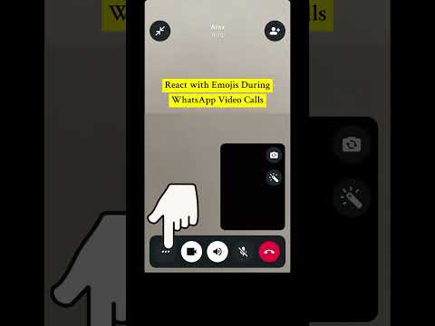 Use Emojis in WhatsApp Video Calls! #howto #whatsapp #video #call