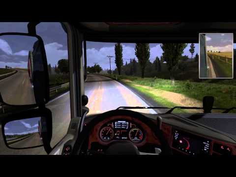 Euro Truck Simulator 2 - Delivering packaged food from Szczecin to Katowice