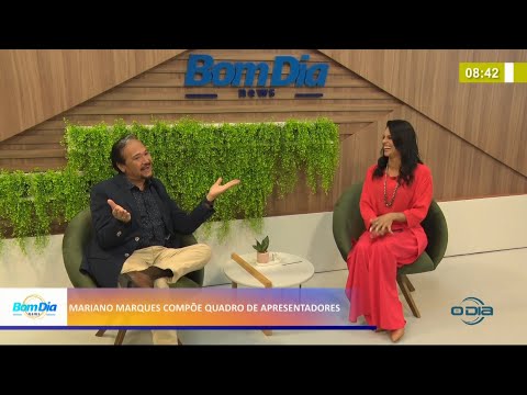 Entrevista com o novo apresentador da O Dia Tv Mariano Marques 24 05 2021