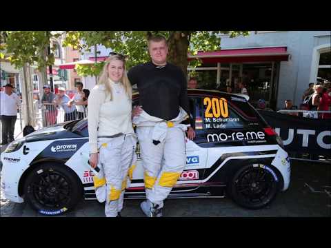 Onboard WRC Deutschland Rallye  SS Grafschaft  Schumann   Lade  Opel Adam CUP