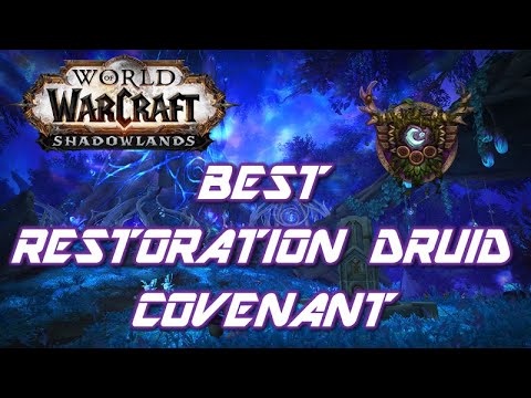 Shadowlands Best Restoration Druid Covenants (ALL CONTENT) #zesttea #sponsoredad