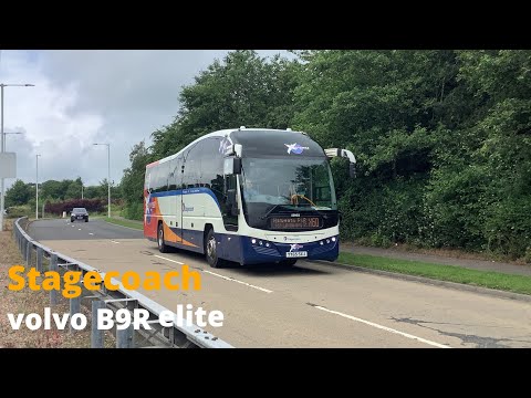 Stagecoach in fife Volvo B9R plaxton elite 53720 (SV11 FRZ) service:X60