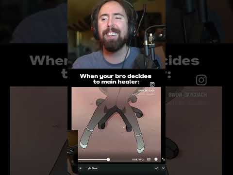 bro decides to main heal 😭 #asmongold