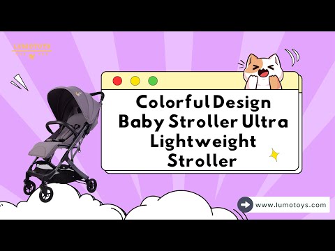 Suspension And Detachable Front Wheels Baby Stroller With Car Seat | LFR- 202 | LUMOTOYS