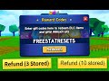 ALL 4 FREE STAT RESET CODES for ROBLOX BLOX FRUITS!