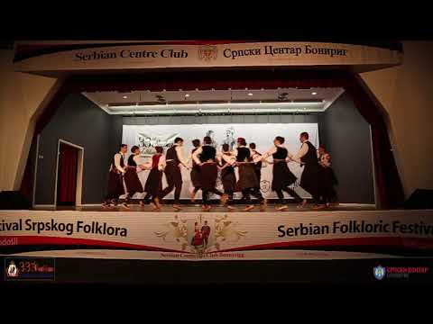 33rd Serbian Folkloric Festival - Omladinski ansambl - Kud Izvor Liverpool