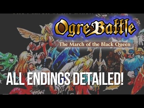 All ENDINGS EXPLAINED and How to Get Them | Ogre Battle The March of the Black Queen