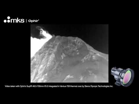 Live demo video: Ophir's Long-Range MWIR 48.5-700 mm f/5.5. Now that is a long detection range!!