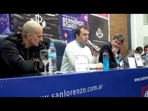 Romeo al hincha de San Lorenzo 10/09 METEGOL