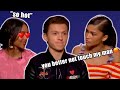 Tom Holland Flirting With Everyone In The Marvel Cast For 12 Minutes Straight