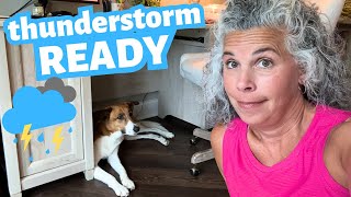 Do *THIS* If Thunder Scares Your Dog | How I Calm My Dogs During a Thunderstorm
