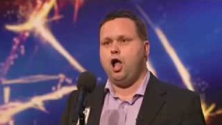Paul Potts sings Nessun Dorma