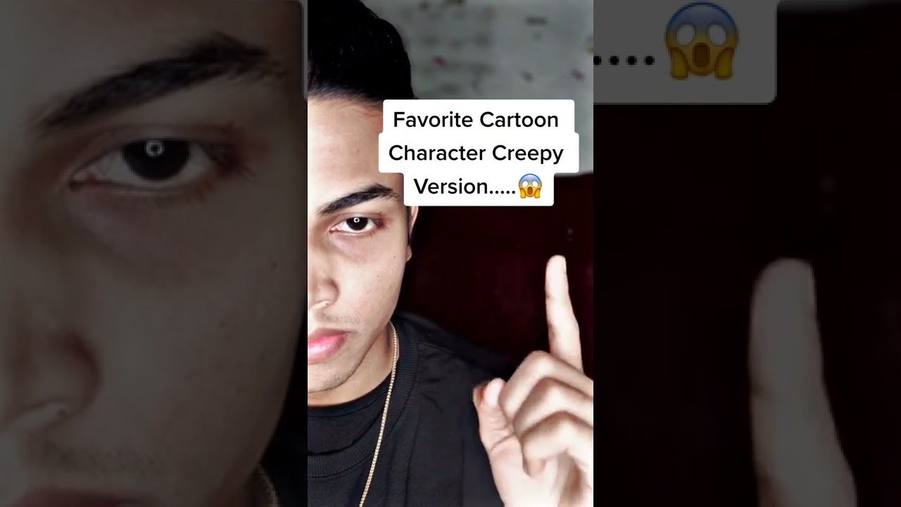 Favorite Cartoon Character Creepy Version 😱 #shorts