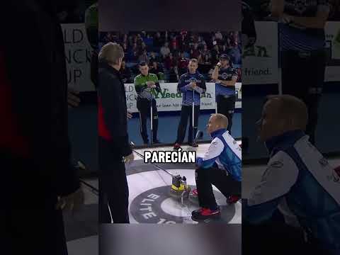 En este partido de curling ocurrió la cosa más loca 🥌