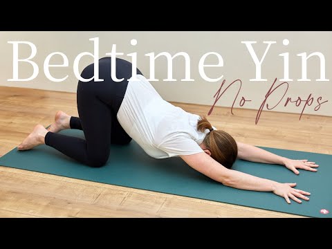 Yin Yoga Bedtime 30 Minutes No Props || Evening Yoga Bedtime Stretch
