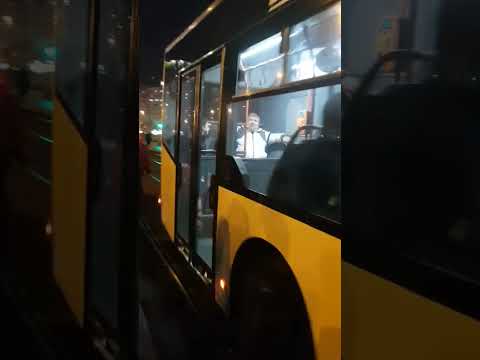 Autobuzul Mercedes-Benz Citaro Euro 4 #4791 intrând în stația Bucur Obor (143)