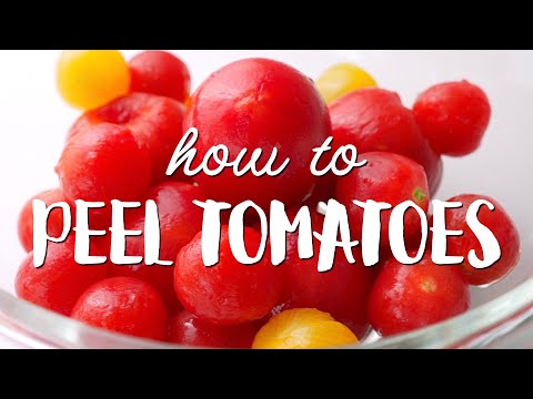 How to Peel Tomato Skin