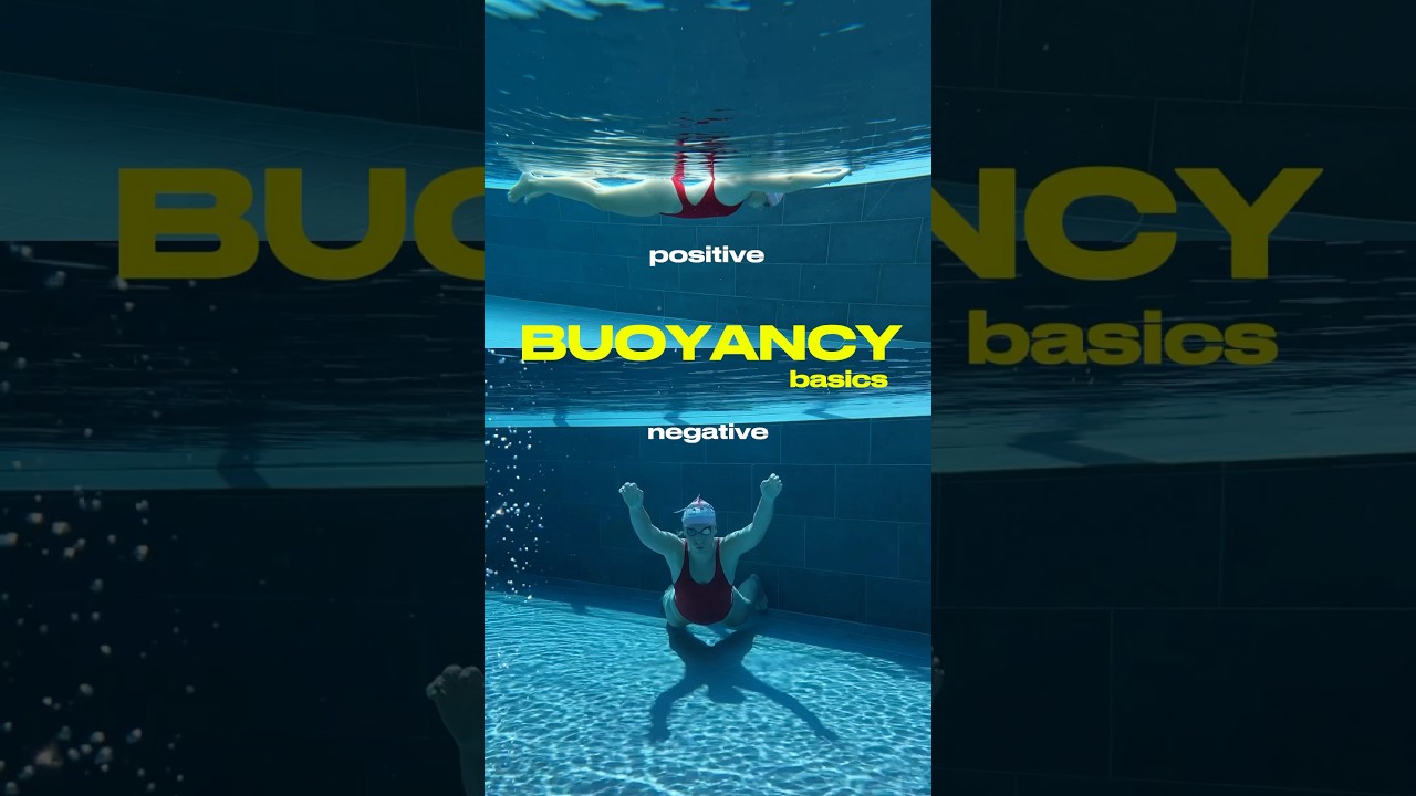 Buoyancy basics. The Science of Floating and Sinking objects in water. #swim #swimming #buoyancy