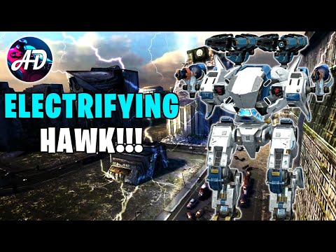 ELECTRIFYING HAWK With Calamity & Spark Meltdown The Enemies | War Robots Mk2 Gameplay WR