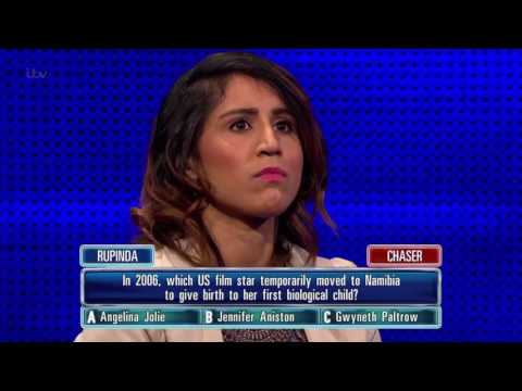 Rupinda Gets Her Angelina Jolie Question Right - The Chase