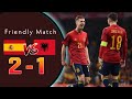 Spain vs Albania | 2-1 | Resumen Highlights Friendly Match 2022