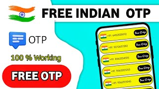 New Indian Otp Bypass Free 🔥 || Free Unlimited New 🇮🇳 Otp | Working Phone number.
