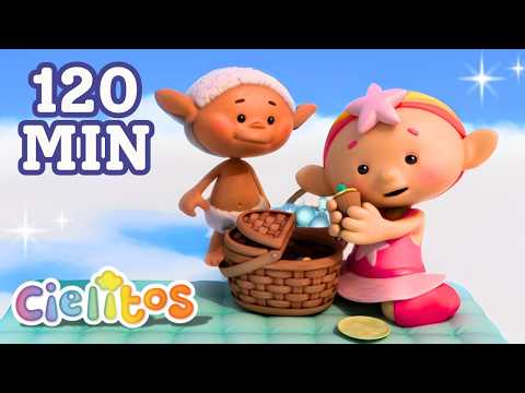 Skyworld Picnic Party! 🧺🌤 | Cloudbabies Bedtime Stories