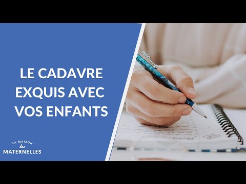 Le cadavre exquis avec vos enfants - La Maison des maternelles #LMDM