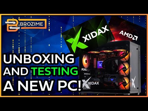 What’s Inside This GIANT PC Box? | Xidax AMD