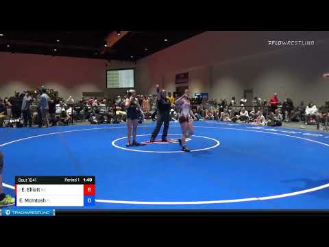 112 Lbs Round 3 - Elizabeth Elliott, NC Vs Emily McIntosh, FL 33f1
