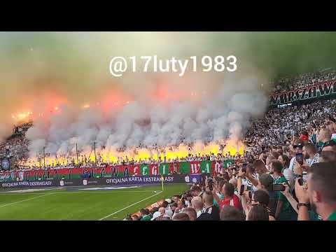 Oprawa meczowa Legia - Widzew 03.09.2023