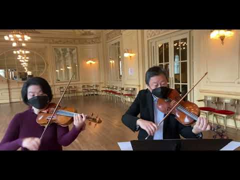 Hoffmeister violin viola duo in G Major,  Rong-Yan Tang. LIKUO Chang