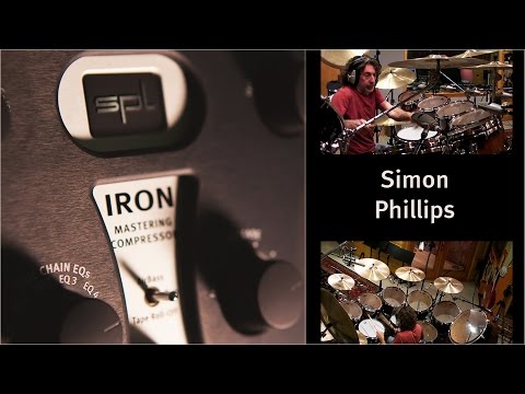 SPL IRON Mastering Compressor - In the studio with Simon Phillips